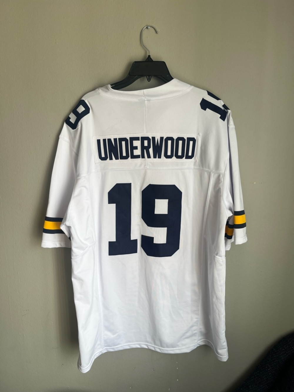 Jordan Michigan Underwood Jersey #19